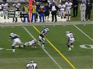 First-down-line
