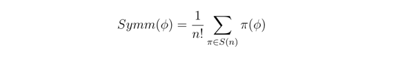 Symm Formula